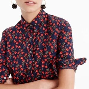 J. Crew Cotton Button Up Shirt